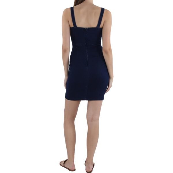 7th & Hudson Womens Denim Short Mini Dress - Image 2